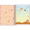 Foto ilustrativa Caderno Espiral Capa Dura 1/4 Capyclub 80 Folhas
