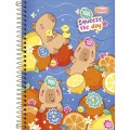 Foto ilustrativa Caderno Espiral Capa Dura 1/4 Capyclub 80 Folhas