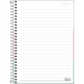 Foto ilustrativa Caderno Espiral Capa Dura 1/4 Charme 80 Folhas