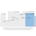 Foto ilustrativa Caderno Espiral Capa Dura 1/4 D+ Masculino 96 Folhas