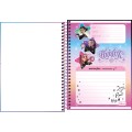 Foto ilustrativa Caderno Espiral Capa Dura 1/4 Guerreiras do KPop 80 Folhas
