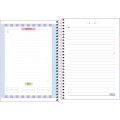 Foto ilustrativa Caderno Espiral Capa Dura 1/4 Happy 80 Folhas