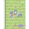 Foto ilustrativa Caderno Espiral Capa Dura 1/4 Holly 80 Folhas