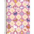 Foto ilustrativa Caderno Espiral Capa Dura 1/4 Hug Me 80 Folhas