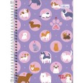 Foto ilustrativa Caderno Espiral Capa Dura 1/4 Hug Me 80 Folhas