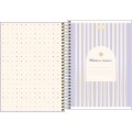 Foto ilustrativa Caderno Espiral Capa Dura 1/4 Linea 80 Folhas