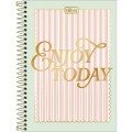 Foto ilustrativa Caderno Espiral Capa Dura 1/4 Linea 80 Folhas