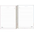 Foto ilustrativa Caderno Espiral Capa Dura 1/4 Love Bears 80 Folhas