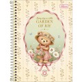 Foto ilustrativa Caderno Espiral Capa Dura 1/4 Love Bears 80 Folhas