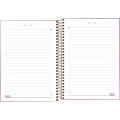 Foto ilustrativa Caderno Espiral Capa Dura 1/4 Lovely Friend 80 Folhas
