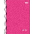 Foto ilustrativa Caderno Espiral Capa Dura 1/4 Lunix 160 Folhas