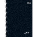 Foto ilustrativa Caderno Espiral Capa Dura 1/4 Lunix 160 Folhas