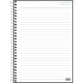 Foto ilustrativa Caderno Espiral Capa Dura 1/4 Lunix 80 Folhas