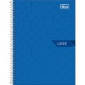 Foto ilustrativa Caderno Espiral Capa Dura 1/4 Lunix 80 Folhas