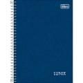 Foto ilustrativa Caderno Espiral Capa Dura 1/4 Lunix 80 Folhas