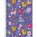 Foto ilustrativa Caderno Espiral Capa Dura 1/4 Pepper Feminino 80 Folhas