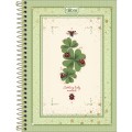 Foto ilustrativa Caderno Espiral Capa Dura 1/4 Scarlet 80 Folhas
