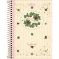 Foto ilustrativa Caderno Espiral Capa Dura 1/4 Scarlet 80 Folhas