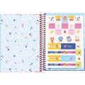 Foto ilustrativa Caderno Espiral Capa Dura 1/4 Seamalfi 80 Folhas