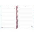 Foto ilustrativa Caderno Espiral Capa Dura 1/4 Seamalfi 80 Folhas