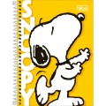 Foto ilustrativa Caderno Espiral Capa Dura 1/4 Snoopy 80 Folhas