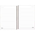 Foto ilustrativa Caderno Espiral Capa Dura 1/4 Soho 80 Folhas