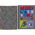 Foto ilustrativa Caderno Espiral Capa Dura 1/4 Spider-Man 80 Folhas