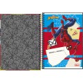 Foto ilustrativa Caderno Espiral Capa Dura 1/4 Spider-Man 80 Folhas