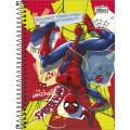 Foto ilustrativa Caderno Espiral Capa Dura 1/4 Spider-Man 80 Folhas