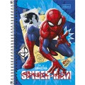 Foto ilustrativa Caderno Espiral Capa Dura 1/4 Spider-Man 80 Folhas