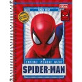 Foto ilustrativa Caderno Espiral Capa Dura 1/4 Spider-Man 80 Folhas