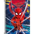 Foto ilustrativa Caderno Espiral Capa Dura 1/4 Spider-Man 80 Folhas
