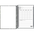 Foto ilustrativa Caderno Espiral Capa Dura 1/4 Strong 80 Folhas