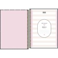 Foto ilustrativa Caderno Espiral Capa Dura 1/4 West Village 80 Folhas