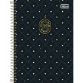 Foto ilustrativa Caderno Espiral Capa Dura 1/4 West Village 80 Folhas
