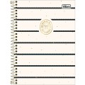 Foto ilustrativa Caderno Espiral Capa Dura 1/4 West Village 80 Folhas