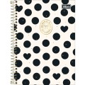 Foto ilustrativa Caderno Espiral Capa Dura 1/4 West Village 80 Folhas