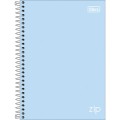 Foto ilustrativa Caderno Espiral Capa Dura 1/4 Zip Colors 160 Folhas