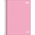 Foto ilustrativa Caderno Espiral Capa Dura 1/4 Zip Colors 160 Folhas