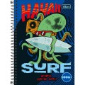 Foto ilustrativa Caderno Espiral Capa Dura 1/4 Zoom+ Masculino 200 Folhas