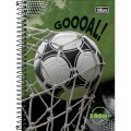 Foto ilustrativa Caderno Espiral Capa Dura 1/4 Zoom+ Masculino 96 Folhas