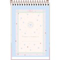Foto ilustrativa Caderno Espiral Capa Dura Ao Alto 1/4 Soho 80 Folhas