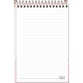Foto ilustrativa Caderno Espiral Capa Dura Ao Alto 1/4 Soho 80 Folhas