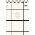 Foto ilustrativa Caderno Espiral Capa Dura Ao Alto 1/4 West Village 80 Folhas