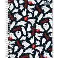 Foto ilustrativa Caderno Espiral Capa Dura Colegial 1 Matéria Coca-Cola 80 Folhas