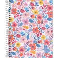 Foto ilustrativa Caderno Espiral Capa Dura Colegial 1 Matéria D+ 96 Folhas