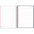 Foto ilustrativa Caderno Espiral Capa Dura Colegial 1 Matéria Lunix 80 Folhas