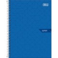 Foto ilustrativa Caderno Espiral Capa Dura Colegial 1 Matéria Lunix 80 Folhas
