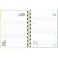 Foto ilustrativa Caderno Espiral Capa Dura Colegial 1 Matéria Pooh 80 Folhas