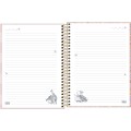 Foto ilustrativa Caderno Espiral Capa Dura Colegial 1 Matéria Pooh 80 Folhas